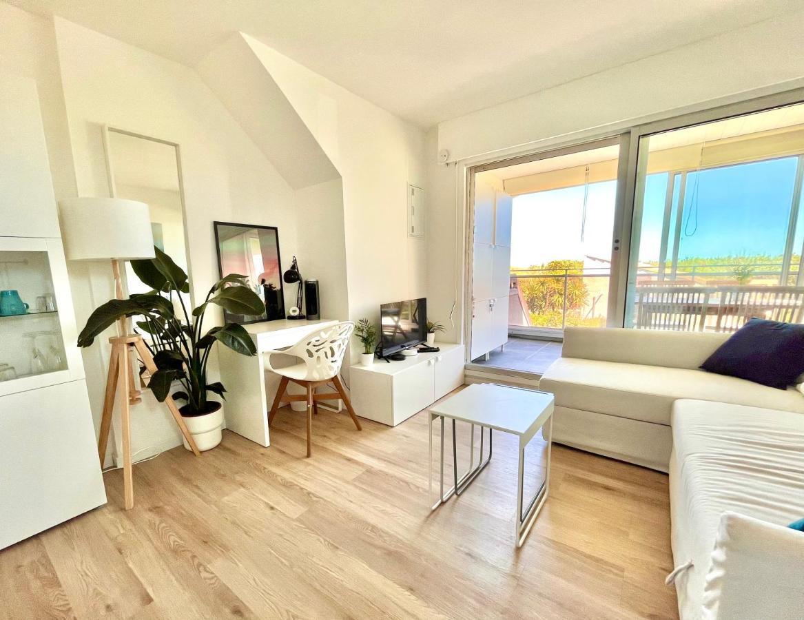 Appartement Entre La Lagune Et La Mer Avec Piscine, Direct Plage, Vue Partielle Mer Saint-Cyprien Kültér fotó
