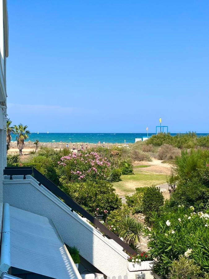 Appartement Entre La Lagune Et La Mer Avec Piscine, Direct Plage, Vue Partielle Mer Saint-Cyprien Kültér fotó